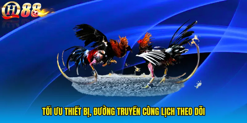 Tối ưu thiết bị, đường truyền cùng lịch theo dõi